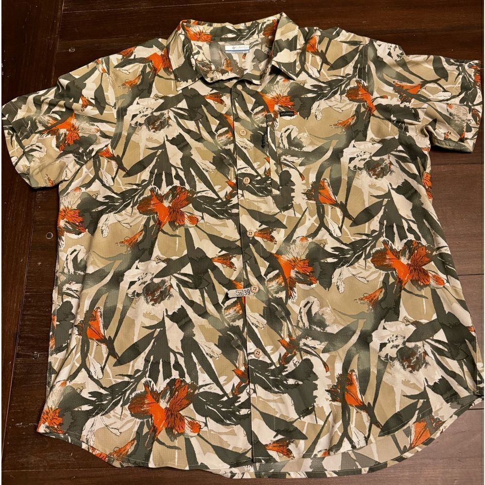 COLUMBIA lightweight men’s shirt – extra large